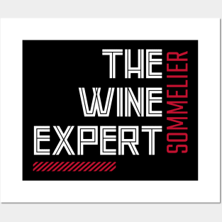 The Wine Expert, Funny Sommelier Posters and Art